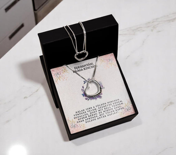 Édesanyám, drága kincsem -  Boldog Anyáknapját - A18-Z12 - karkötő és nyaklánc egyben 😍