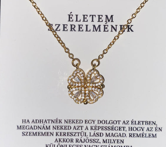 Életem szerelmének❤️ - Mindennél jobban szeretlek - A08-Z05 - (arany bevonattal)