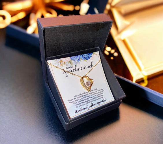 A drága szerelmemnek - Mindennél jobban szeretlek - A47-Z10 - (arany bevonattal)