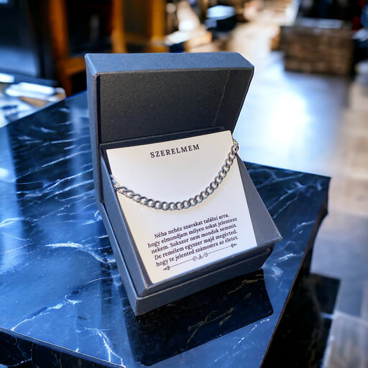 Szerelmem - Férfi nyaklánc - A24-Z09