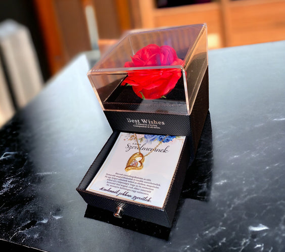 A drága szerelmemnek - Mindennél jobban szeretlek - A20-Z10 - (arany bevonattal)