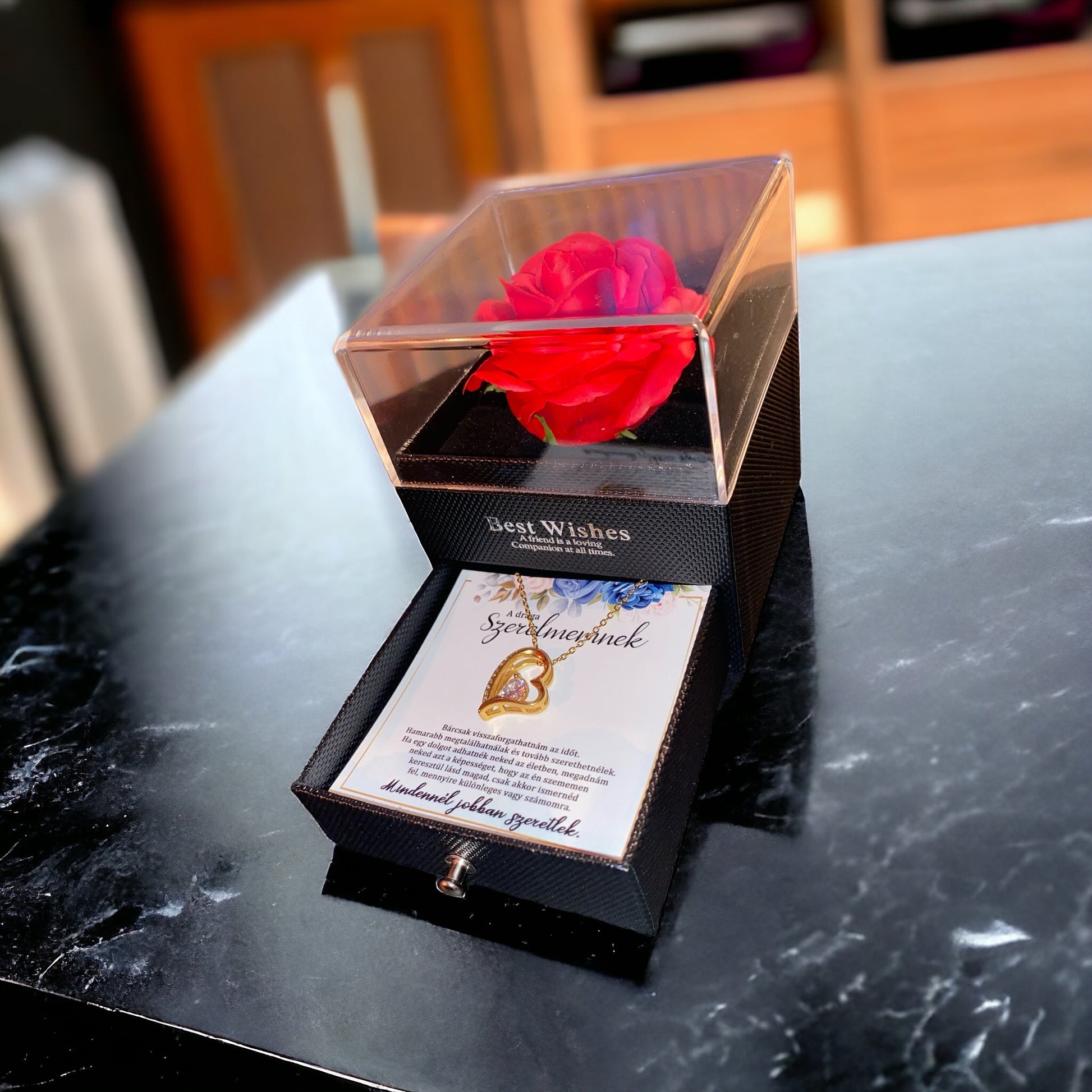 A drága szerelmemnek - Mindennél jobban szeretlek - A20-Z10 - (arany bevonattal)