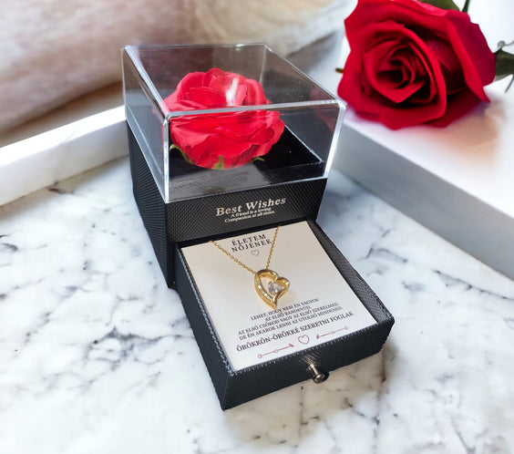 Életem nőjének❤️ - Mindennél jobban szeretlek - A15-Z06 - (arany bevonattal)