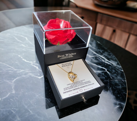 Életem nőjének❤️ - Mindennél jobban szeretlek - A15-Z06 - (arany bevonattal)