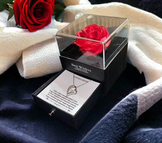 Szerelmem - Mindennél jobban szeretlek - A12-Z09 - (fehérarany bevonattal)