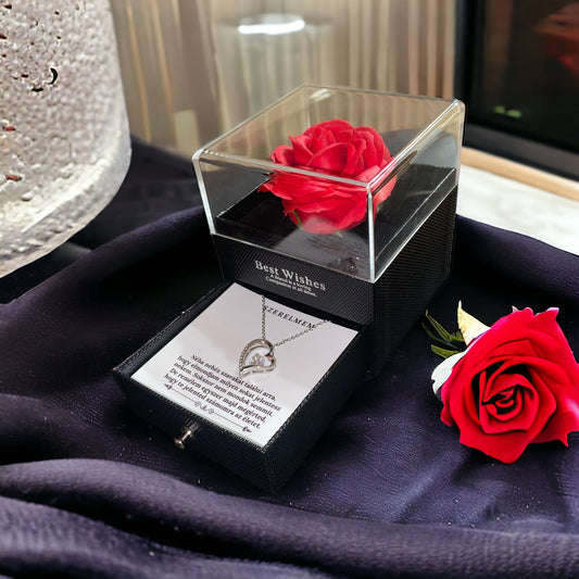 Szerelmem - Mindennél jobban szeretlek - A12-Z09 - (fehérarany bevonattal)