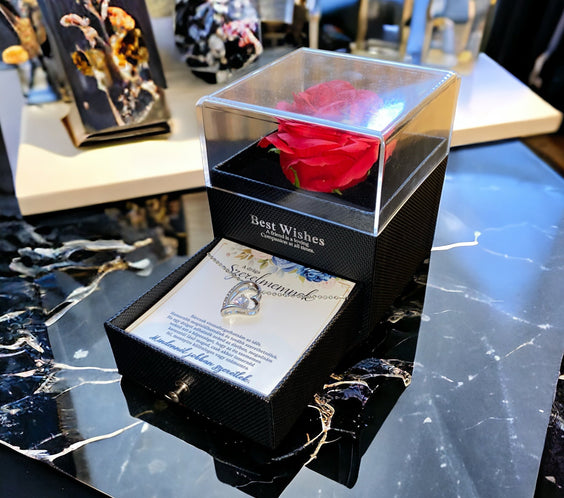 A drága szerelmemnek - Mindennél jobban szeretlek- A16-Z10 - (fehérarany bevonattal)