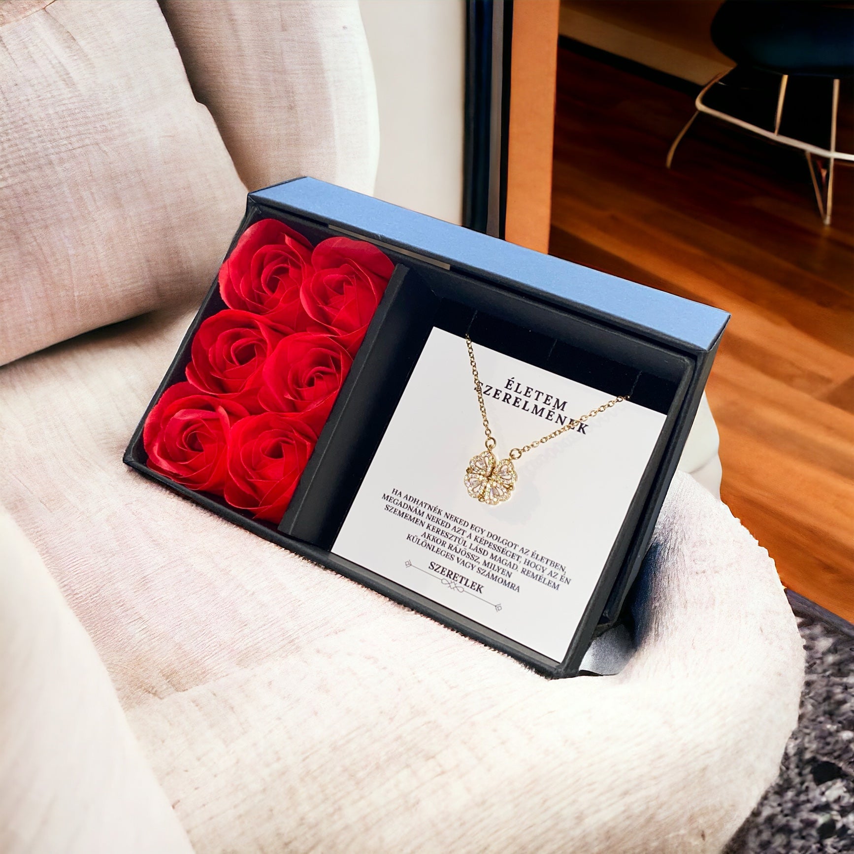 Életem szerelmének❤️ - Mindennél jobban szeretlek - A08-Z05 - (arany bevonattal)