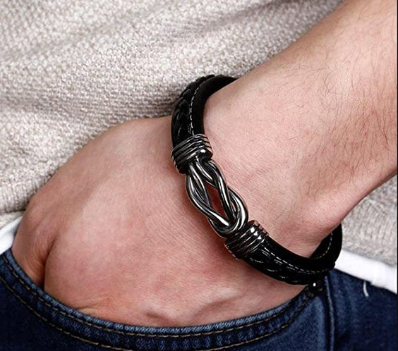 Bőr KARKÖTŐ❤ - Drága Kisfiam - Soha ne feledd, mennyire szeretlek U31 - egyedinyaklanc.hu