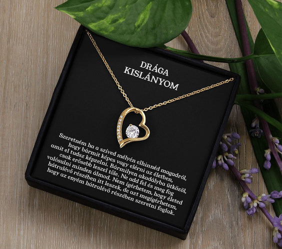 Drága Kislányom - Bármit képes vagy elérni ❤ - egyedinyaklanc.hu