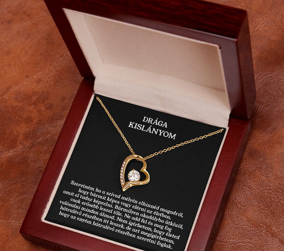 Drága Kislányom - Bármit képes vagy elérni ❤ - egyedinyaklanc.hu
