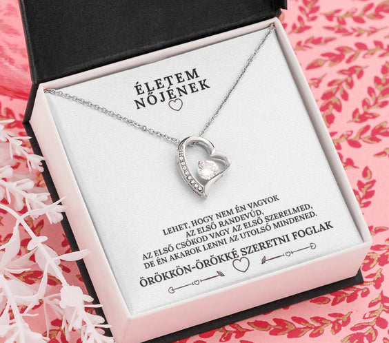 Életem Nőjének - Örökké szeretni foglak - egyedinyaklanc.hu