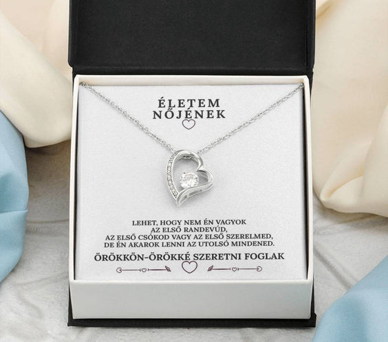 Életem Nőjének - Örökké szeretni foglak - egyedinyaklanc.hu