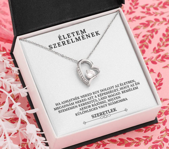 Életem Szerelmének - Szeretlek (ENY09) - egyedinyaklanc.hu