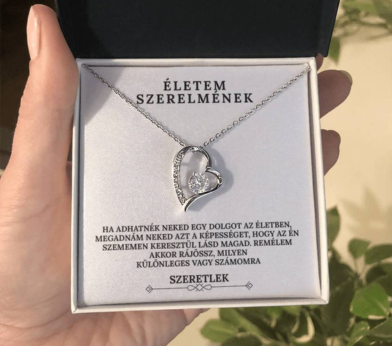 Életem Szerelmének - Szeretlek (ENY09) - egyedinyaklanc.hu